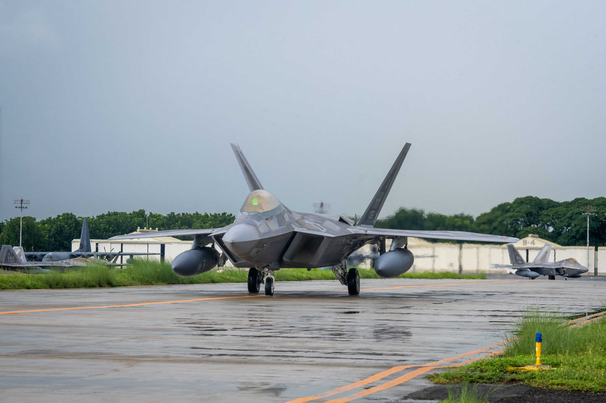 F-22 at Clark Air Base